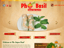 Tablet Screenshot of phosaigonbasil.com